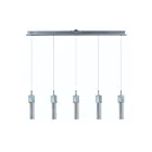ET2 Lighting E22764-89PC Fizz III 5-Lights 37.5W Polished Chrome Pendant