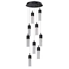 ET2 Lighting E22769-89BZ Fizz III 9-Lights 67.5W Bronze Pendant