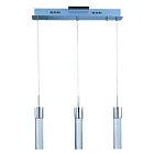 ET2 Lighting E22773-91PC Fizz IV 3-Lights 22.5W Polished Chrome Pendant