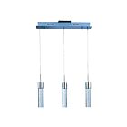 ET2 Lighting E22773-91PC Fizz IV 3-Lights 22.5W Polished Chrome Pendant