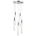ET2 Lighting E22875-91PC Big Fizz 5-Lights 40W Polished Chrome Pendant