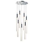 ET2 Lighting E22877-91PC Big Fizz 7-Lights 56W Polished Chrome Pendant