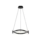 ET2 Lighting E22922-BK Curvo 1-Light 40W Black Pendant