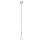 ET2 Lighting E23121-18PC Larmes LED 1-Light 1.5W Polished Chrome Pendant