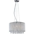 ET2 Lighting E23135-10PC Spiral 7-Lights 280W Polished Chrome Pendant