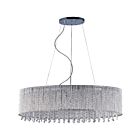 ET2 Lighting E23144-10PC Spiral 6-Lights 240W Polished Chrome Pendant