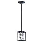 ET2 Lighting E23301-20BK Zephyr 1-Light 6.5W Black Pendant