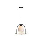ET2 Lighting E23336-92BK Focal Point 1-Light 15W Black Pendant