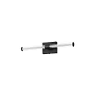 ET2 Lighting Fuse E23442-10BK 1-Light Black Vanity Light