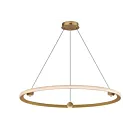 ET2 Lighting E23514-GLD Nodes 1-Light 50W Gold Pendant