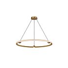 ET2 Lighting E23514-GLD Nodes 1-Light 50W Gold Pendant