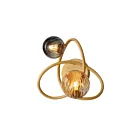 ET2 Lighting Planetary E24182-148GLD 6W Gold LED Outdoor Wall Sconce