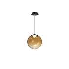 ET2 Lighting E24189-05BK 1-Light 11W Black LED Pendant