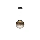 ET2 Lighting E24189-138BK 1-Light 11W Black LED Pendant