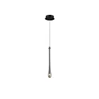 ET2 Lighting E24211-138BK Stillo 1-Light 1.5W Black Pendant