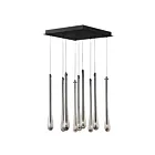 ET2 Lighting E24217-138BK Stillo 9-Lights 13.5W Black Pendant