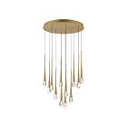 ET2 Lighting E24229-122GLD Pierce 12-Lights 36W Gold Pendant