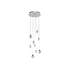 ET2 Lighting E24506-91PC Harmony 9-Lights 13.5W Polished Chrome Pendant