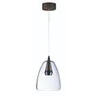ET2 Lighting E24608-18BKCOF Sven 1-Light 5W Black/Coffee Pendant