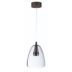 ET2 Lighting E24608-18BKCOF Sven 1-Light 5W Black/Coffee Pendant