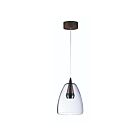 ET2 Lighting E24608-18BKCOF Sven 1-Light 5W Black/Coffee Pendant
