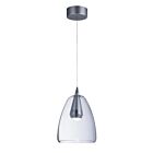 ET2 Lighting E24608-18PCSV Sven 1-Light 5W Polished Chrome/Silver Pendant