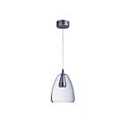 ET2 Lighting E24608-18PCSV Sven 1-Light 5W Polished Chrome/Silver Pendant