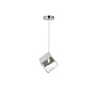 ET2 Lighting E24681-28PC Ice Cube 1-Light 4W Polished Chrome Pendant