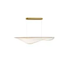 ET2 Lighting E24714-144GLD Manta 1-Light 44W Gold Pendant