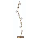 ET2 Lighting Rover E24769-11MG 8-Lights Metallic Gold 24W LED Floor Lamp