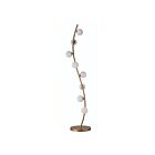 ET2 Lighting Rover E24769-11MG 8-Lights Metallic Gold 24W LED Floor Lamp