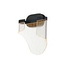 ET2 Lighting Sonata E24770-133BK 1-Light Black 10W LED Wall Sconce