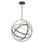 ET2 Lighting E24785-BK Gyro II 5-Lights 390W Black Pendant