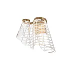 ET2 Lighting E24811-82BCN 13W Brushed Champagne LED Wall Sconce