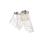 ET2 Lighting E24811-82PC 13W Polished Chrome LED Wall Sconce