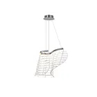ET2 Lighting E24812-82PC 1-Light 14W Polished Chrome LED Pendant