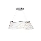 ET2 Lighting E24814-82PC 1-Light 24W Polished Chrome LED Pendant