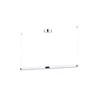 ET2 Lighting E24835-75AL 2-Lights 18W Brushed Aluminum LED Pendant