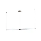 ET2 Lighting E24837-75GM 2-Lights 24W Gunmetal LED Pendant