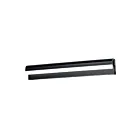 ET2 Lighting Waterfall E24846-90BK 1-Light Black Vanity Light