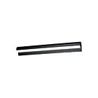 ET2 Lighting Waterfall E24848-90BK 1-Light Black Vanity Light