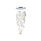 ET2 Lighting E24877-133PC Rinkle 14-Lights 490W Polished Chrome Pendant