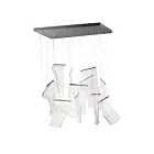 ET2 Lighting E24878-133BGM Rinkle 13-Lights 39W Brushed Gunmetal Pendant