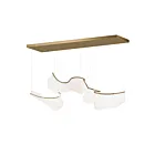 ET2 Lighting E24883-133FG Rinkle 3-Lights 99W French Gold Pendant