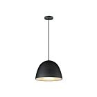 ET2 Lighting E24914-BKSBR Fungo 1-Light 8W Black/Satin Brass Pendant