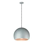 ET2 Lighting E24924-DGCOF Palla 1-Light 8W Dark Gray/Coffee Pendant