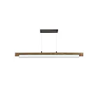 ET2 Lighting E24932-DWCHL 1-Light 28W Driftwood and Charcoal LED Pendant