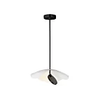 ET2 Lighting E24964-WTBK Carmen 1-Light 7W Black Pendant
