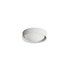 ET2 Lighting Souffle E25050-CHK 1-Light 15W Chaulk White LED Semi Flush Mount