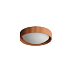 ET2 Lighting Souffle E25051-TRC 1-Light 25W Terra Cotta LED Semi Flush Mount